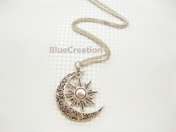 Mond Und Sonne Halsband Halskette Sun Schmuck Anhänger Bff Graduierung Geschenk Mond Und Sonne Halsband Halskette Sun Schmuck Anhänger Bff Graduierung Geschenk von BlueCreation