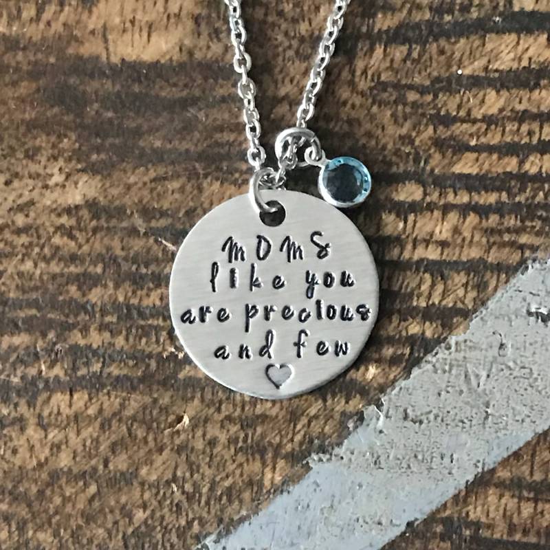 Mama Halskette Mütter Wie Sie Sind Kostbar Und Wenige Handgestempelt Personalisieren Schmuck Muttertag Geschenk Valentinstag Benutzerdefinierte von BlueEyedJewelsTX