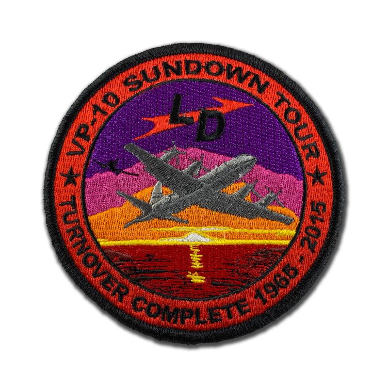 Navy Vp-10 Sundown Tour Aufnäher von BlueFalconDesigns