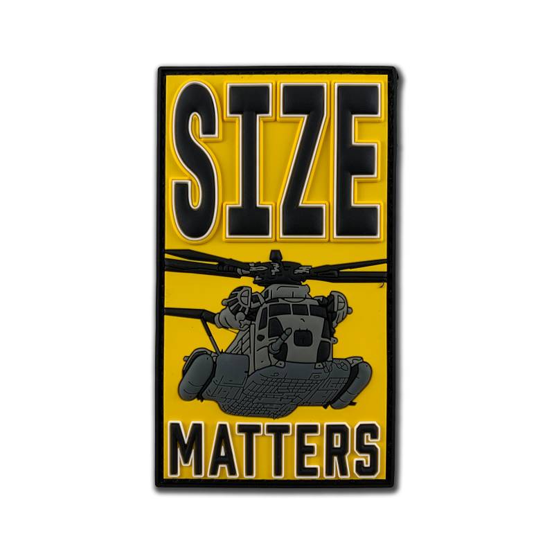Size Matters Aufnäher/Patch von BlueFalconDesigns