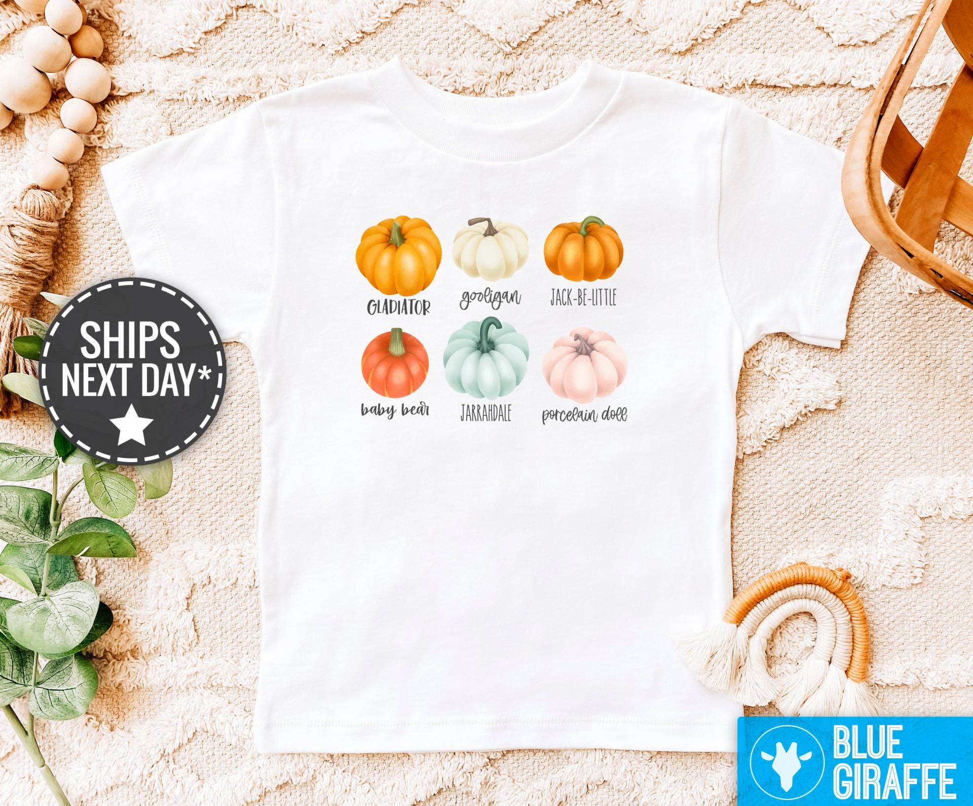 Kürbis Baby T-Shirt, Herbst Kürbisse Raglan T, Niedlicher Onesie®, Niedlichster Kürbis, Mein Erster Herbst, Thanksgivings Kleinkind-Kleidung von BlueGiraffeApparel