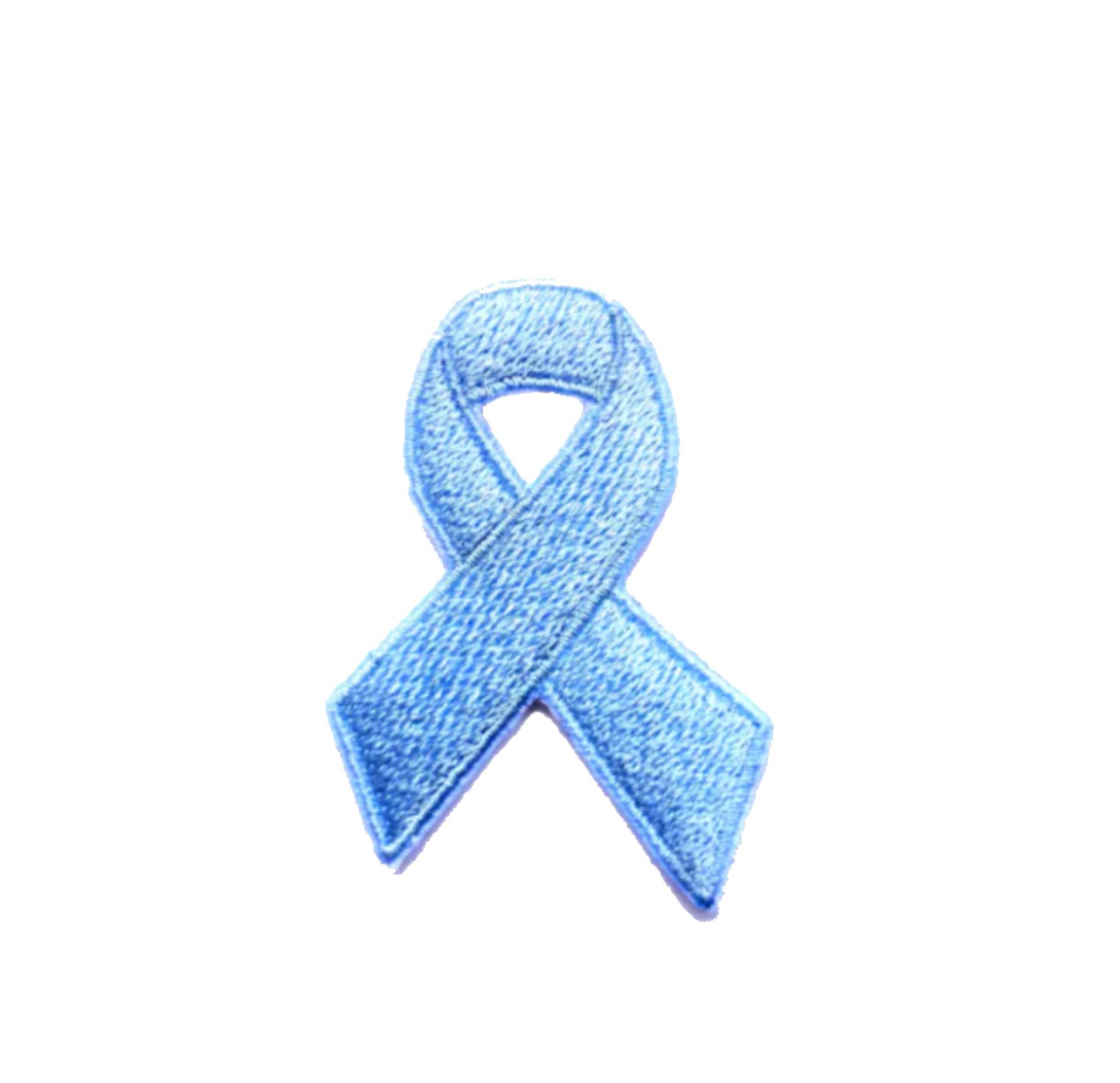Prostate Cancer Awareness Ribbon Embroidered Iron On Patch Gifts Fundraising Applique For Vest Jacket Clothing Bags Backpacks von BlueHeronSales