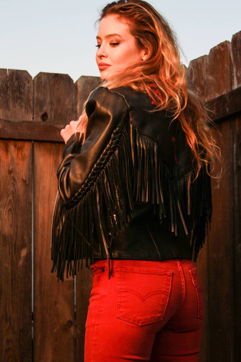 Diamant Lederjacke Diamant Lederjacke von BlueHoneyShop