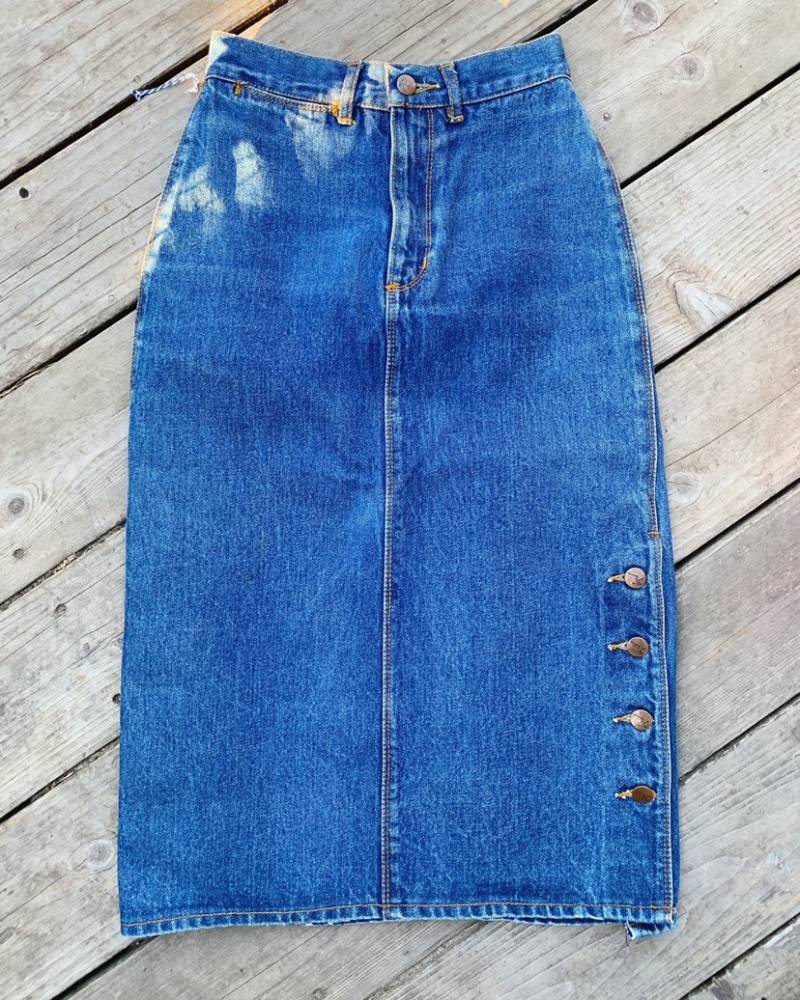 Gloria Vanderbilt Jeansrock von BlueHoneyShop