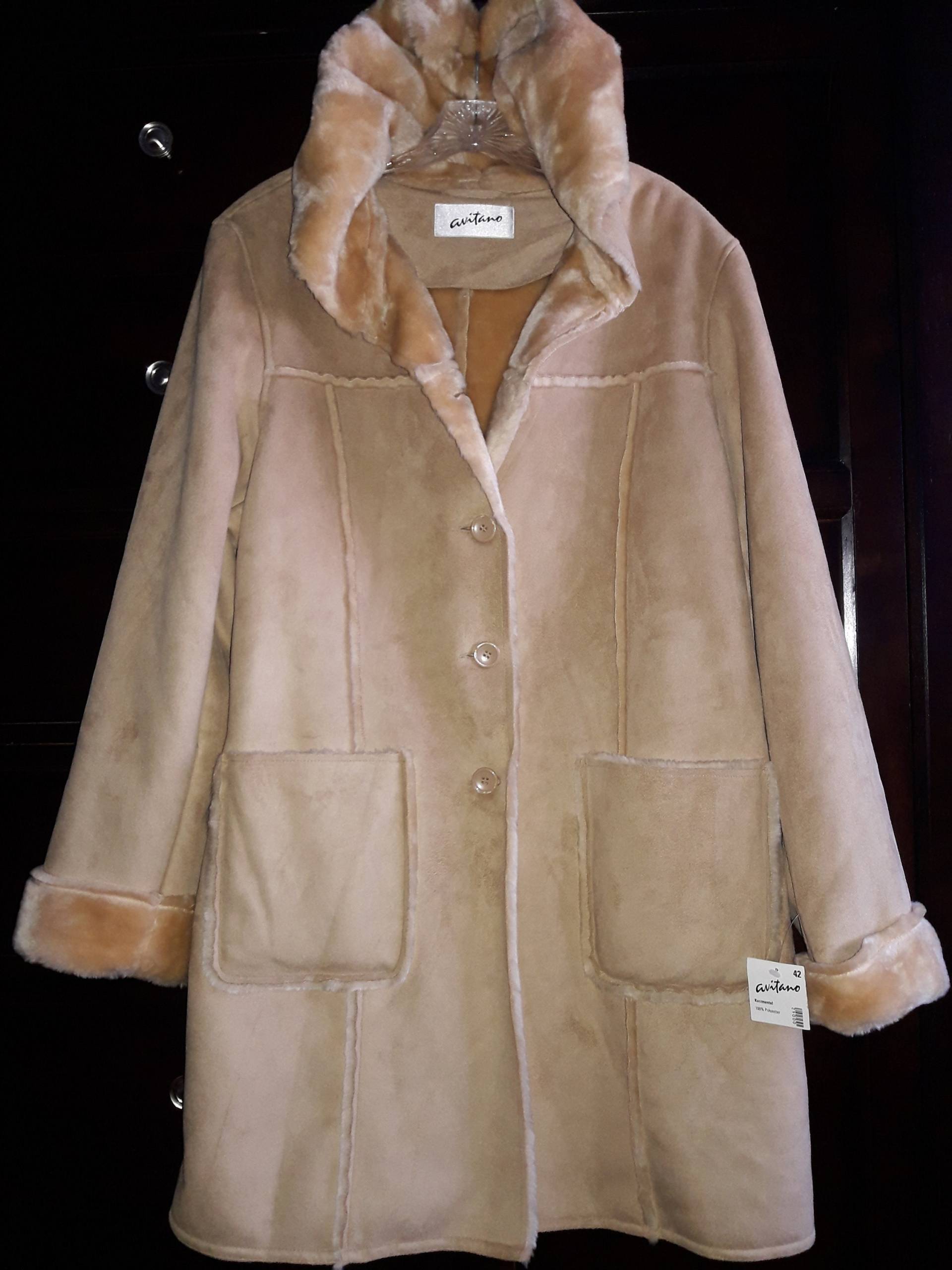 Damen Kapuzenknopf Jacke, Braun, Größe 42/ Groß Von Avitano Vintage Damen Kapuzenknopf Jacke, Braun, Größe 42/ Groß Von Avitano Vintage von BlueJayStar