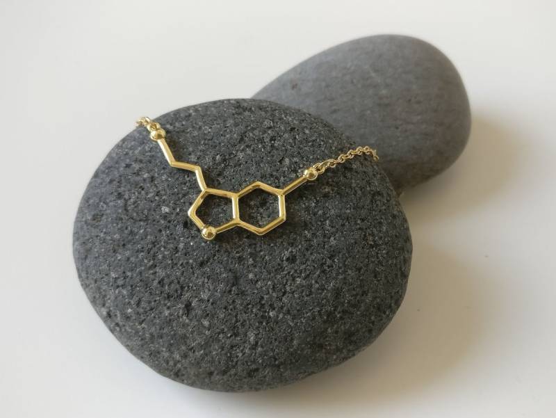 Serotonin Molekül Halskette Oder Armband Charm | Angst Relief Geschenk Chemie Und Wissenschaft Schmuck Zurück in Die Schule Ersttagsgeschenk Serotonin Molekül Halskette Oder Armband Charm | Angst Relief Geschenk Chemie Und Wissenschaft Schmuck Zurück in Die Schule Ersttagsgeschenk von BlueKarmaJewellery
