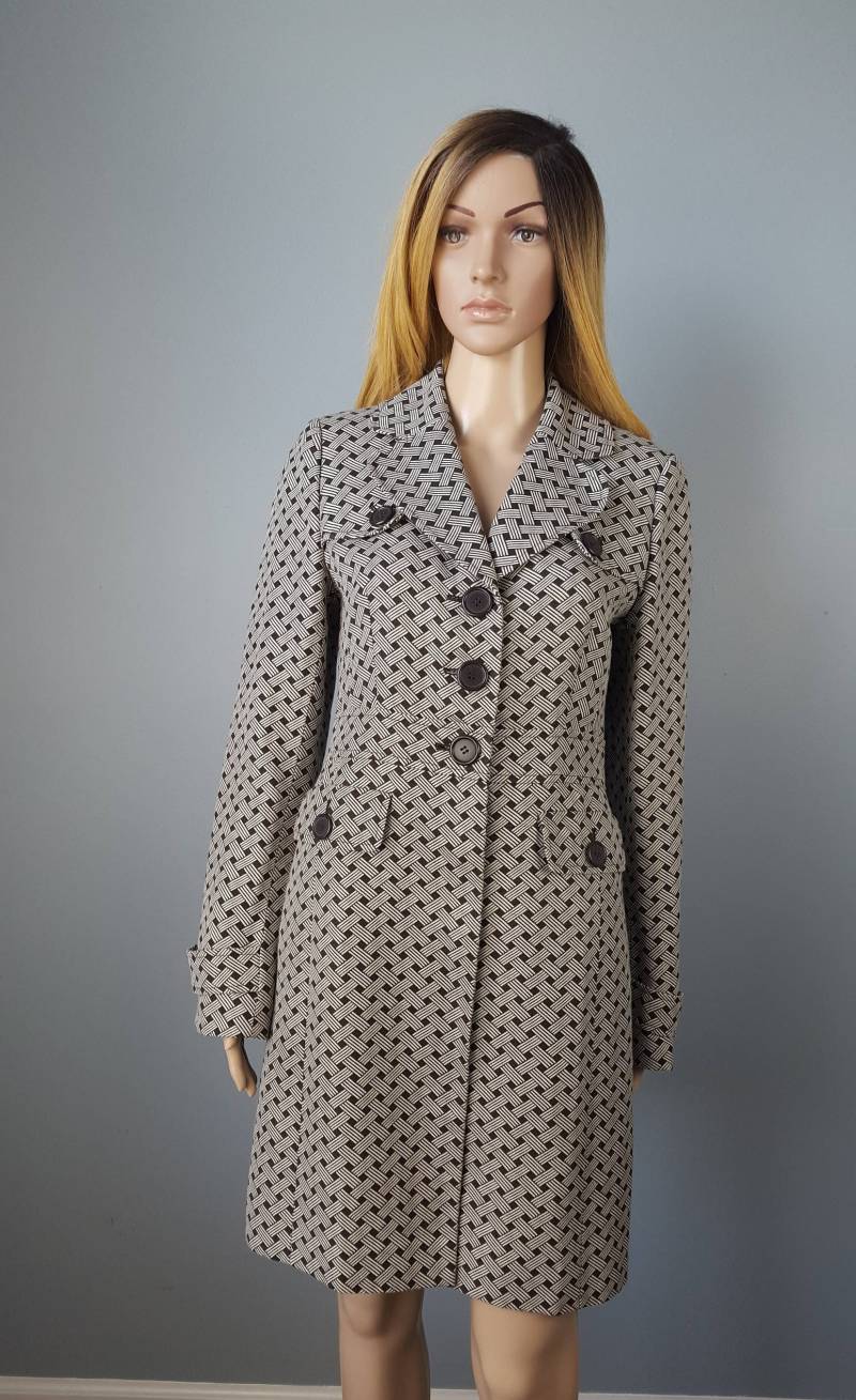 Vintage Ann Taylor Jacke Damen Taillierte Größe 2 Xs Small S von BlueKoiVintage