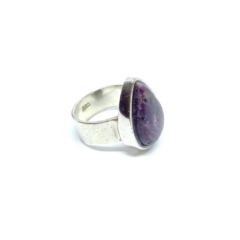 Sugilith Ring Sterling Silber Lila Stein 925 Amethyst Tropfen Vintage Boho Größe M Sugilith Ring Sterling Silber Lila Stein 925 Amethyst Tropfen Vintage Boho Größe M von BlueMoonTrinketShop