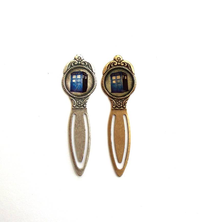 Doctor Who BookmarkTardis Lesezeichen von BlueNightJewelry
