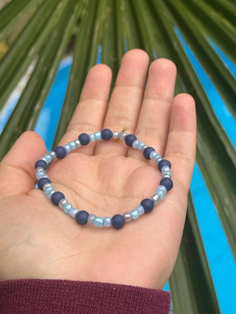 Boho Sommer Armband, Handmade, Ozean Style, Personalisierbar Mit Initialen, Minimalistisch, Elegant, Individuell Gestaltbar von BlueOceanJewellry