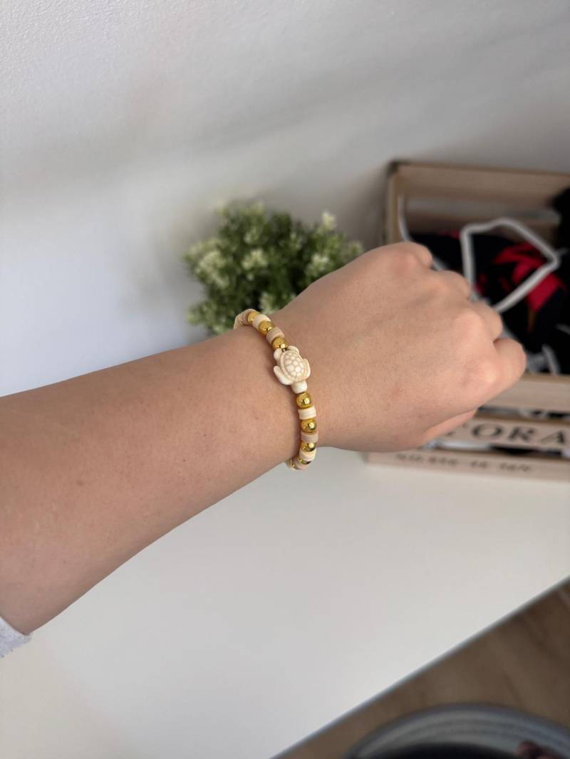 Boho Sommer Armband, Handmade, Ozean Style, Personalisierbar Mit Initialen, Minimalistisch, Elegant, Individuell Gestaltbar von BlueOceanJewellry