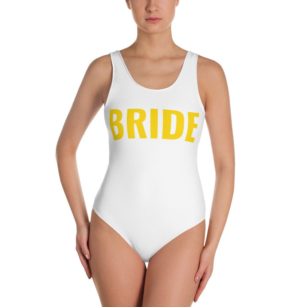 Braut Ein Stück Badeanzug - Plus Größe Weiß Schwimmen Individuelle Badeanzüge Brautjungfer Braut Ein Stück Badeanzug - Plus Größe Weiß Schwimmen Individuelle Badeanzüge Brautjungfer von BlueRabbitStore