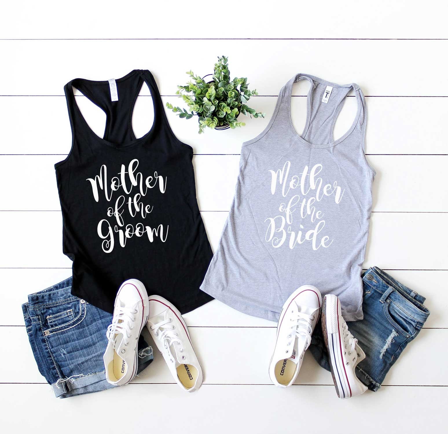 Hochzeits-Hemd. Mutter Der Braut Shirt. Des Bräutigams Shirts. Weiches & Bequemes Racerback Tank Top. Brautmutter, Bräutigam Mom von BlueSandTextiles
