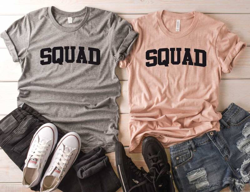 Kader Shirt. Junggesellenabschied Shirts. Shirt Für Gruppen. Super Weiches Und Bequemes Unisex T-Shirt. Squad Team. Girls Weekend von BlueSandTextiles