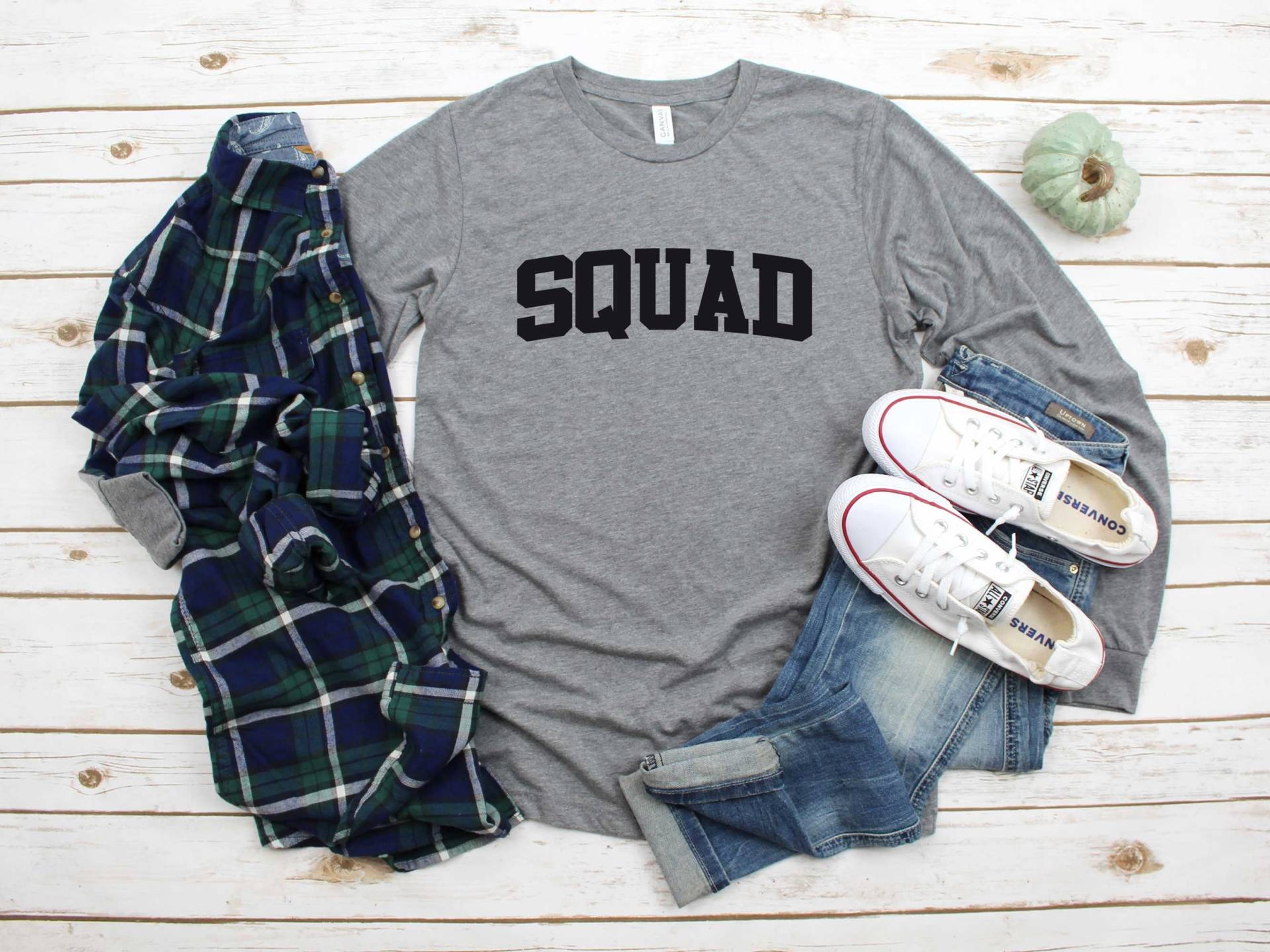 Kader Shirt. Shirt Für Freunde. Hochzeits-Hemd. Junggesellinnenabschied Super Weiches & Bequemes Unisex Langarm-T-Shirt. Brautjungfern von BlueSandTextiles