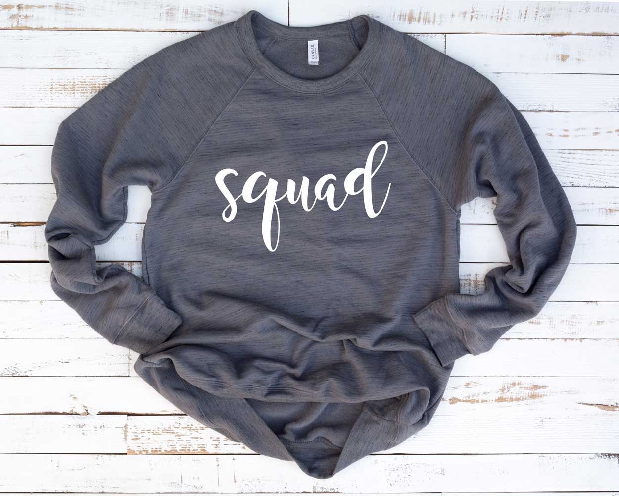 Kader Shirt. Shirt Für Gruppe. Junggesellinnen-Party-Shirts. Super Weiches & Bequemes Unisex Langarm Sweatshirt. Squad von BlueSandTextiles