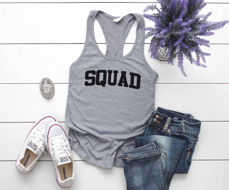 Kader Shirt. Tank Top. Super Weicher & Bequemer Racerback Tank. Lustiges Shirt Für Die Gruppe. Junggesellinnenabschied Brautparty von BlueSandTextiles