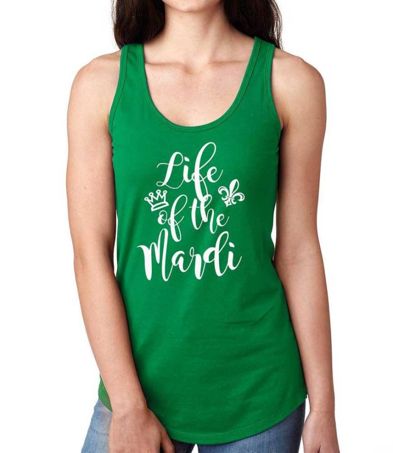 Karneval Shirt. Leben Des Mardi Tank Top. Weiches & Bequemes Racerback New Orleans Tank-Top. Tank Karneval Shirt. Leben Des Mardi Tank Top. Weiches & Bequemes Racerback New Orleans Tank-Top. Tank von BlueSandTextiles