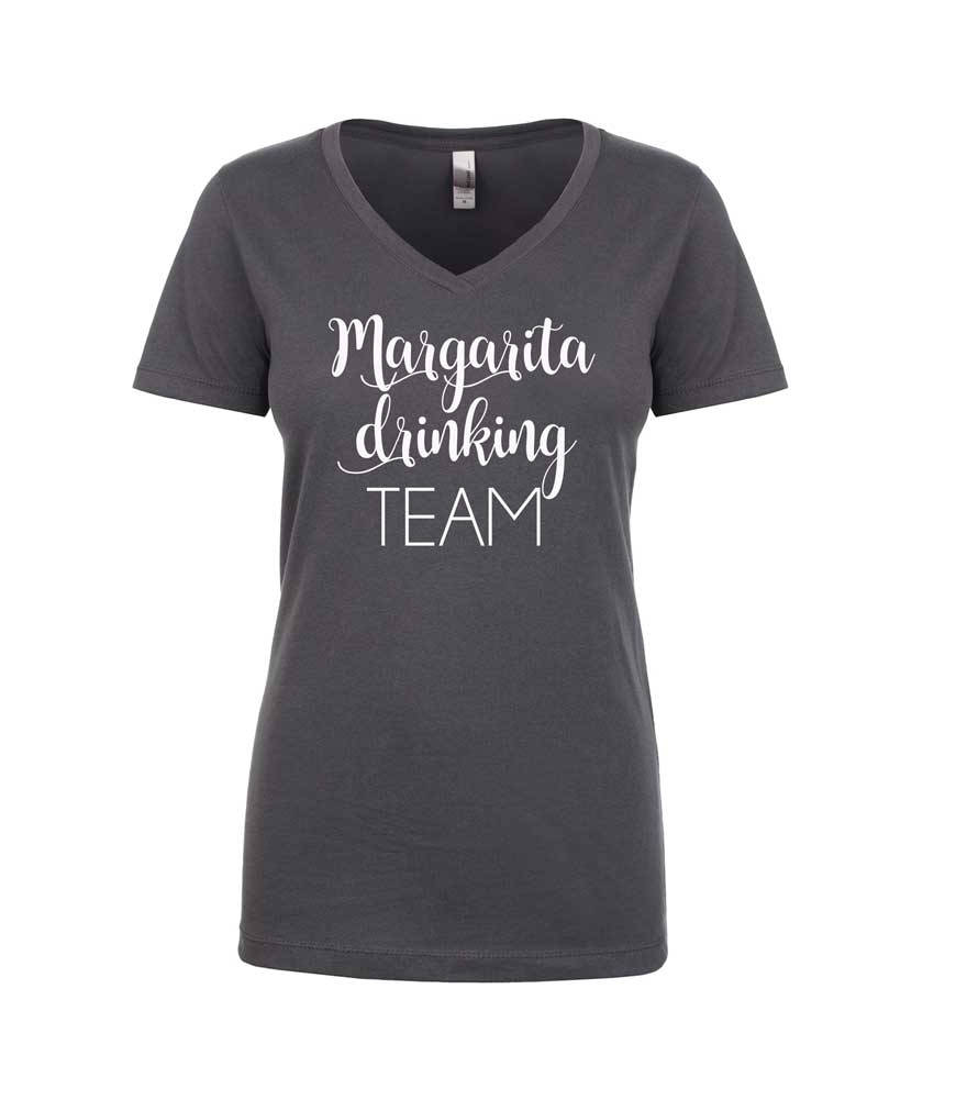 Margarita Hemd. Trinkt Team Shirt. Cinco De Mayo Super Weiches Und Bequemes T-Shirt Mit V-Ausschnitt Für Frauen. Trink von BlueSandTextiles