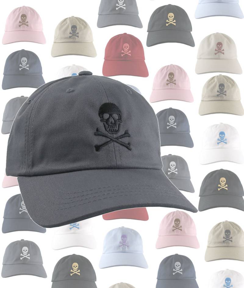 Individuell Gestickte Totenkopf Dad Mütze Pirate Crossbones Baumwollmütze Individuell Gestickte Totenkopf Dad Mütze Pirate Crossbones Baumwollmütze von BlueShoppeStudio
