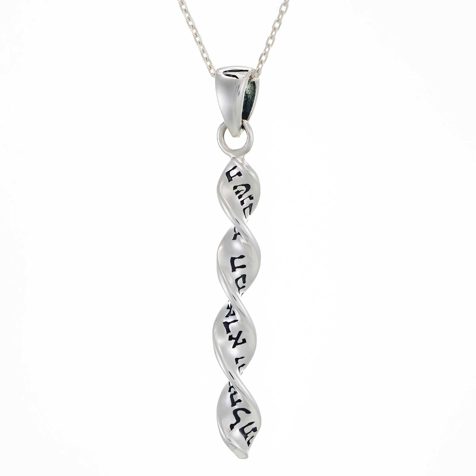Anhänger Amulett Für Energieheilung Dna-Molekül Doppelhelix Silber 925 Anhänger Amulett Für Energieheilung Dna-Molekül Doppelhelix Silber 925 von BlueWhiteShop