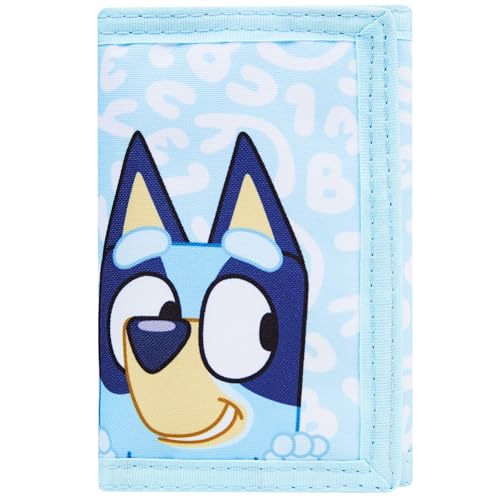 BlueY Geldbeutel Mädchen Trifold Portemonnaie Kinder Geldbörse mit Fächern für Münzen Karten Scheine Wallet für Schule Alltag Reise von BlueY