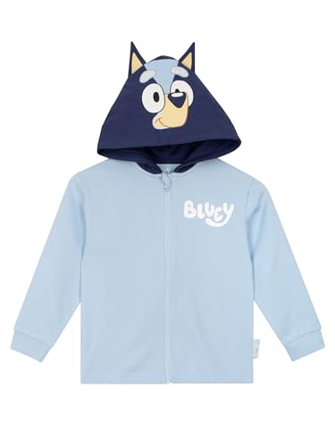 BlueY Kapuzenpulli Mit 3D-Ohren | Kapuzenpullover Jungen | Kostüm Hoodie für Jungen | Offizielles Merchandise | Blau | 92 von BlueY