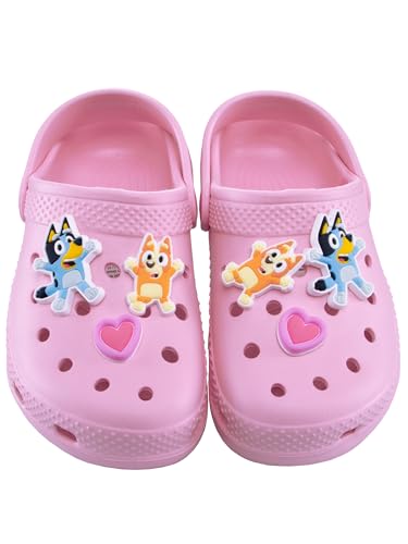 BlueY Kinder Clogs, Bingo Mädchen Schuhe, Sommer Schuhe Kinder, Mädchenschuhe, Rosa 22 BlueY Kinder Clogs, Bingo Mädchen Schuhe, Sommer Schuhe Kinder, Mädchenschuhe, Rosa 22 von BlueY