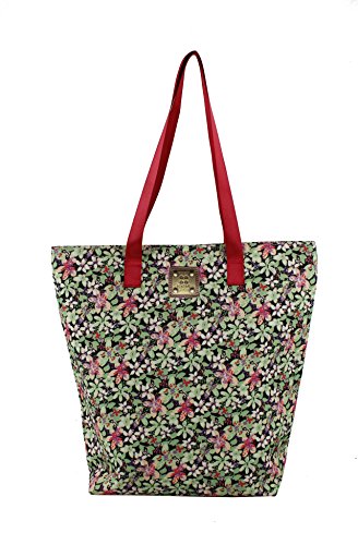 For Time Damen-Schultertaschen Neila Damen-Shopper Damen Grün von Bluebags