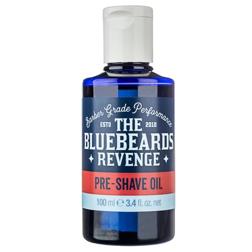 The Bluebeards Revenge, Pre Shave Oil For Men, Vegan Friendly Oil For Sensitive Skin, Helps To Prevent Skin Irritation, 100ml von The Bluebeards Revenge
