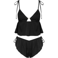 Bluebella Nicole Set aus Camisole und Shorts Schwarz von Bluebella - DE