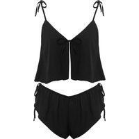 Bluebella Ottilie Set aus Camisole und Shorts Schwarz von Bluebella - DE