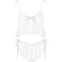 Bluebella Ottilie Set aus Camisole und Shorts Weiss von Bluebella - DE