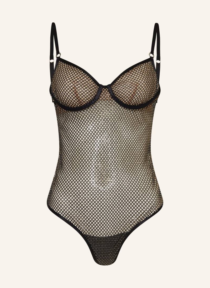 Bluebella Bügel-Body Noor Mit Schmucksteinen schwarz von Bluebella