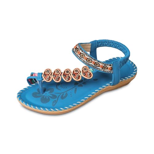 Boho Sandalen Damen Strandschuhe Elegant Coole Mit Fussbett Sandaletten Flache Schuhe Slingback Weichen Flache Lässige Offene Zehentrenner Sommerschuhe Bequem Flip Flops Boho Sandalen Damen Strandschuhe Elegant Coole Mit Fussbett Sandaletten Flache Schuhe Slingback Weichen Flache Lässige Offene Zehentrenner Sommerschuhe Bequem Flip Flops von Bluelucon