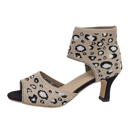 Damen Spangenpump Sommer Peep Toe Stöckelschuhe Sandalen mit Absatz Blockabsatz Absatzschuhe Sommerschuhe Orthopädische Elegant Sandaletten High Heels Bequem Schuhe von Bluelucon