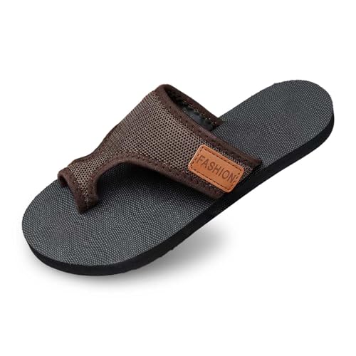 Sandalen Damen Hausschuhe Sommer Zehentrenner OrthopäDische Bequem Flip Flops Big Toe Hallux Valgus Schuhe Mesh Strandsandalen Sandaletten Pantolette Sandaletten Flach Slipper Hausschuhe von Bluelucon