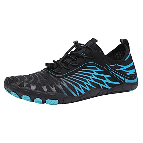 Schwimmschuhe Damen Barfussschuhe Barfußschuhe Herren Badeschuhe Wasserschuhe Kinder Strandschuhe Jungen Mädchen Surfschuhe Aquaschuhe Fitnessschuhe Blau 41 von Bluelucon