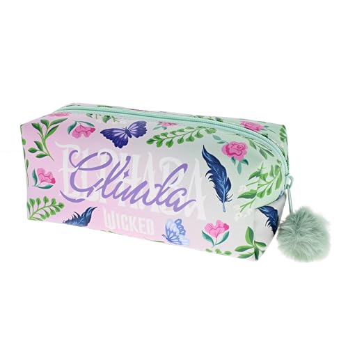 Blueprint Collections Wicked Federmäppchen mit Pompon, Rosa und Mintgrün von Blueprint Collections