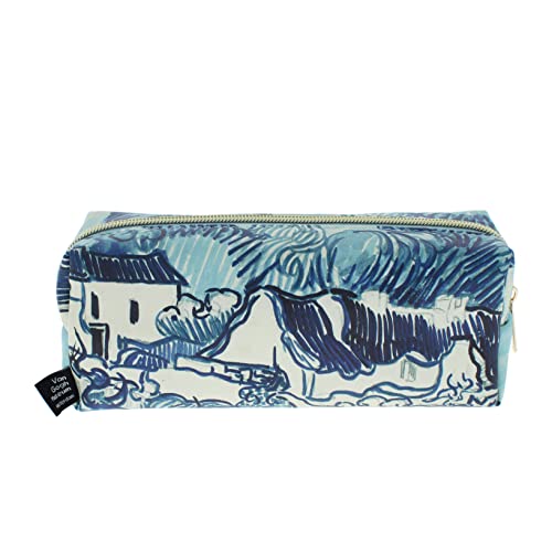 Van Gogh Federmäppchen | Landschaft mit Häusern | Schreibwarenetui | Make-up-Tasche | Kosmetiktasche, mehrfarbig von Blueprint Collections