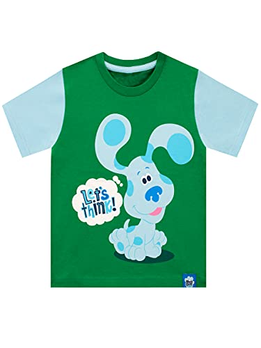 Blues Clues Jungen T-Shirt Grün 110 von Blues Clues