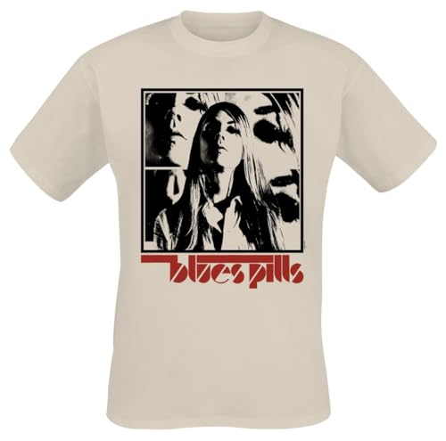 Blues Pills Elin Larsson Foto Männer T-Shirt Sand XL 100% Baumwolle Band-Merch, Bands Blues Pills Elin Larsson Foto Männer T-Shirt Sand XL 100% Baumwolle Band-Merch, Bands von Blues Pills