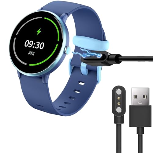 Blueshaweu Ladekabel Kompatibel mit DIGEEHOT Kinder Smartwatch H39R, Kabel Ladegerät Ladestaion für DIGEEHOT H39R Smartwatch (schwarz) von Blueshaweu