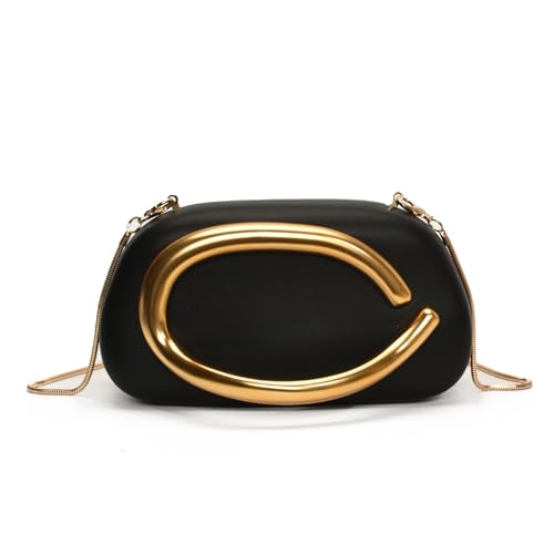 Blueshoop Clutches Geldbörsen Damen PU Leder Abend Handtaschen Trendy Crossbody Clutch Geldbörse Umhängetasche Hochzeit Dekoration von Blueshoop