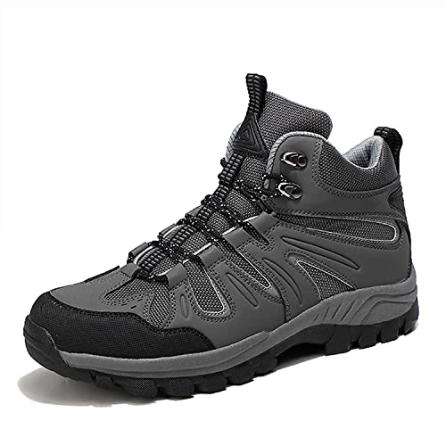 Blueskyli Wanderschuhe Herren Trekkingschuhe Damen Leicht Atmungsaktiv Outdoor Wanderstiefel Hoch Wanderhalbschuhe Gr. 39-46 von Blueskyli