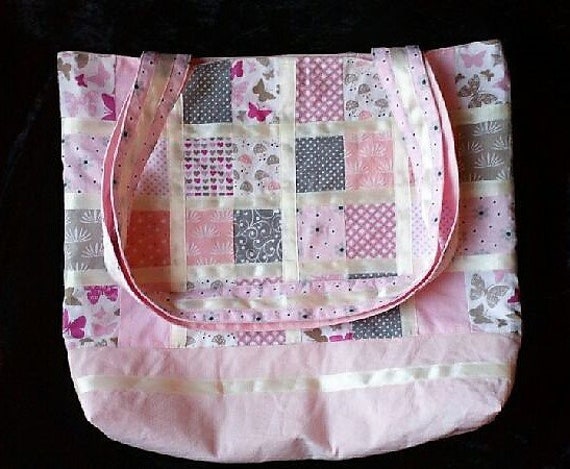 Hübsche Patchwork-Tasche in Pastelltönen Hübsche Patchwork-Tasche in Pastelltönen von BluetteEtMarie