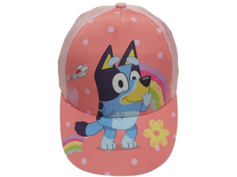 Bluey Baseball Cap Basecap Cap Kappe Bluey rosa von Bluey