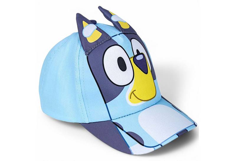 Bluey Baseball Cap mit 3D Ohren Kinder Sommerkappe Größe 53 cm von Bluey