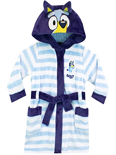 BlueY Bademantel | Morgenrock Jungen Mit Kapuze | Kinderbademantel Mit 3D-Ohren | Kinder Morgenmantel Für Jungs | Blau 110 BlueY Bademantel | Morgenrock Jungen Mit Kapuze | Kinderbademantel Mit 3D-Ohren | Kinder Morgenmantel Für Jungs | Blau 110 von BlueY