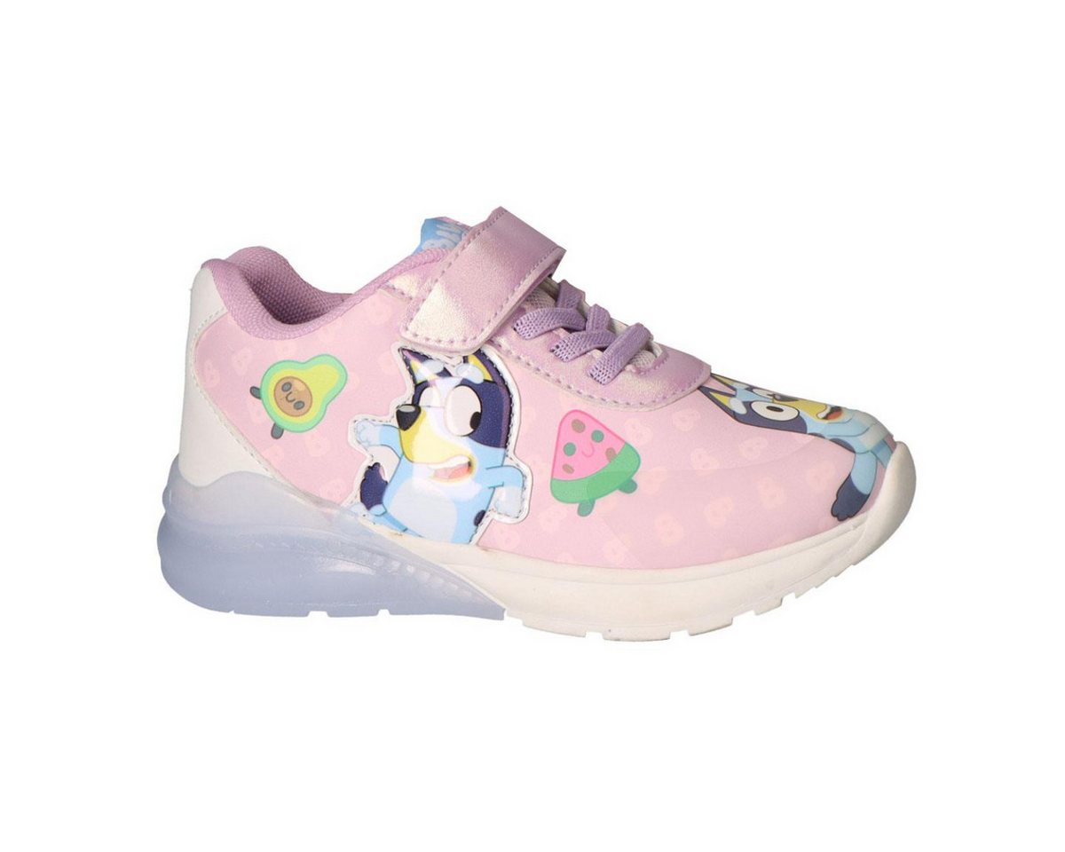 Bluey Kinder Sportschuhe mit Lichteffekt für Alltag Schule und Freizeit Sneaker von Bluey